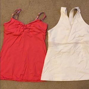 2 lululemon workout tanks
